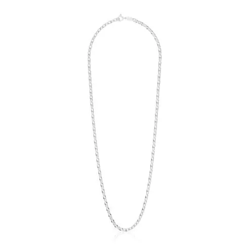Corrente média TOUS Chain em Prata, 60 cm.