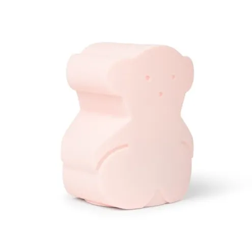 Doce luz de presença em forma de Urso Cor-de-Rosa