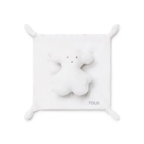 Doudou de nós com Ursinho Branco