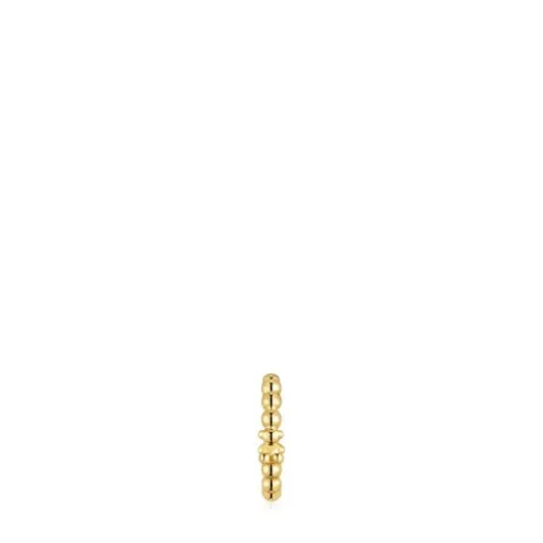 Earcuff banhado a ouro de 18 K sobre prata Gloss