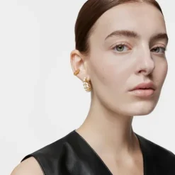 Earcuff triplo banhado a ouro de 18 K sobre prata Gloss