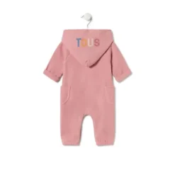 Escafandro com capuz de bebé Icon cor-de-rosa