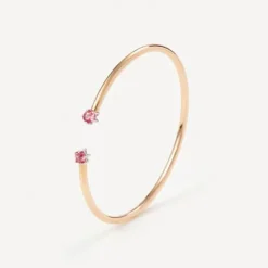 Escrava ATELIER 24/7 em Ouro rosa com Espinélios