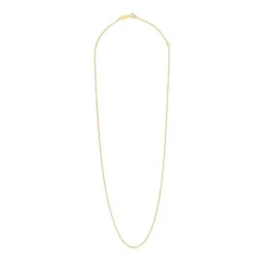 Gargantilha banhada a ouro de 18 K sobre prata 60 cm TOUS Basics