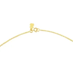 Gargantilha em ouro com 8 grupos de bolas intercaladas, 45 cm, TOUS Chain