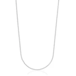 Gargantilha em prata com bolas 60 cm TOUS Basics
