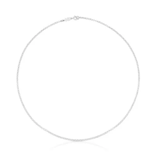 Gargantilha em prata com bolas, 45 cm, TOUS Chain