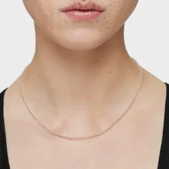 Gargantilha em prata com bolas, 45 cm, TOUS Chain