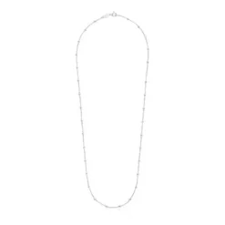 Gargantilha em prata com bolas intercaladas 60 cm TOUS Basics