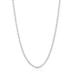 Gargantilha em prata cordão 50 cm TOUS Basics