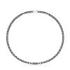 Gargantilha Hold em Prata dark silver, 42 cm.