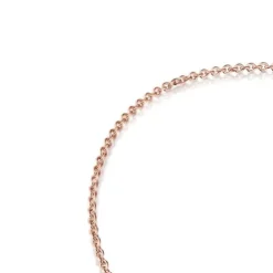 Gargantilha Hold em Prata vermeil rosa
