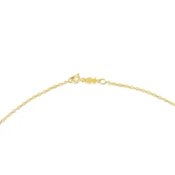 Gargantilha TOUS Chain em Ouro com argolas ovais, 45 cm.