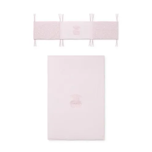 Jogo de berço Kaos Cor-de-Rosa