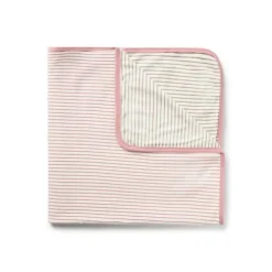 Mantinha de bebé Classic cor-de-rosa