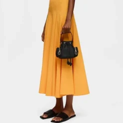 Mini bucket bag preta TOUS Roomy