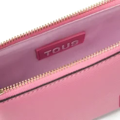 Minimala de tiracolo rosa TOUS Amanda