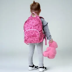 Mochila escolar Kaos cor-de-rosa