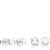 Pack de Brincos TOUS Basics em Prata