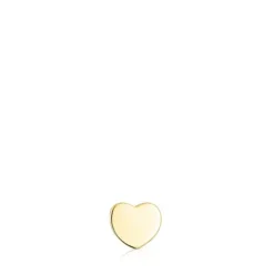 Piercing de orelha TOUS Basics com coração em ouro