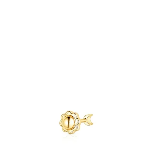 Piercing de orelha TOUS Piercing com lua em ouro
