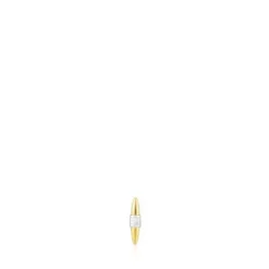 Piercing Lure em aço IP dourado e aço