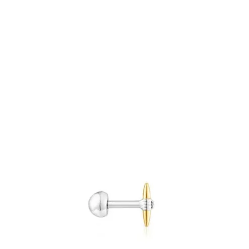 Piercing Lure em aço IP dourado e aço