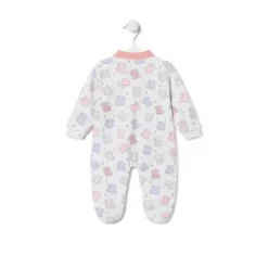Pijama de bebé Colors cor-de-rosa