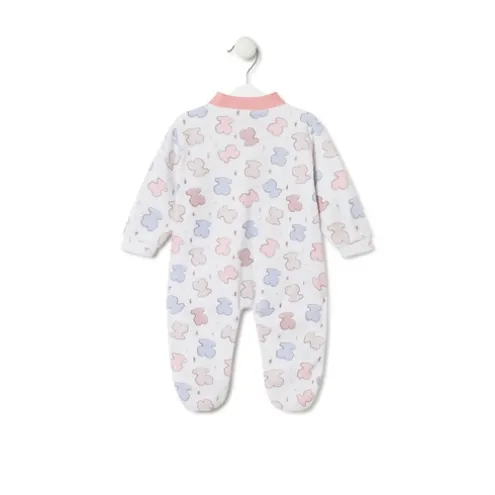 Pijama de bebé Colors cor-de-rosa