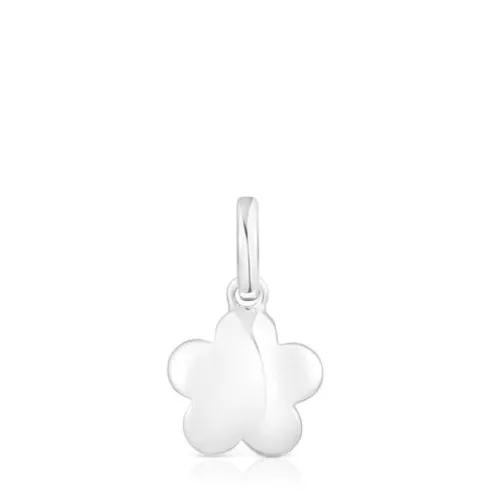 Pingente em prata flor Bold Motif