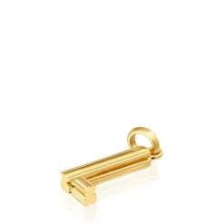 Pingente médio letra L banhado a ouro de 18 K sobre prata TOUS Alphabet