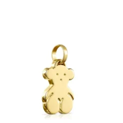 Pingente médio Sweet Dolls urso em Prata vermeil
