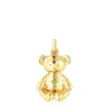 Pingente Teddy Bear em prata vermeil e pedras preciosas