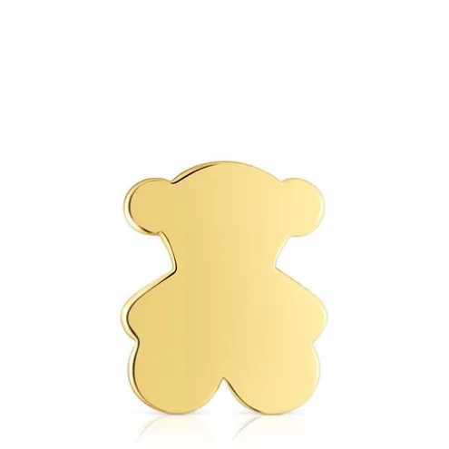 Pingente urso médio banhado a ouro de 18 K sobre prata TOUS 1950