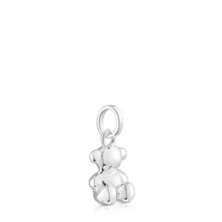 Pingente urso pequeno Bold Bear em prata