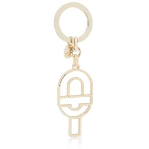 Porta-chaves com silhueta dourado TOUS MANIFESTO