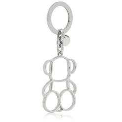 Porta-chaves Silhouette prateado Bold Bear