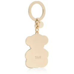 Porta-chaves verde TOUS Bear Faceted
