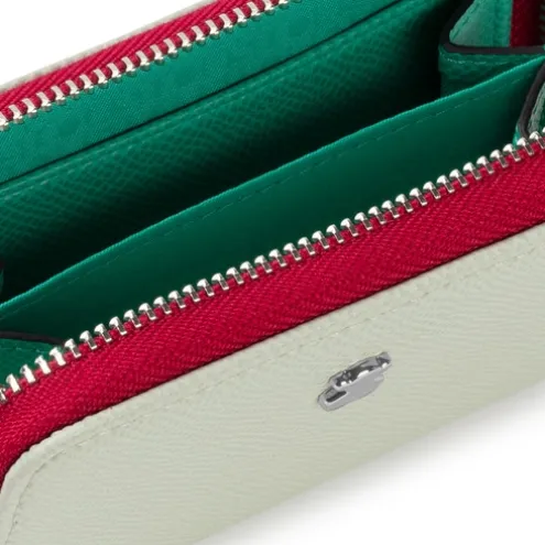 Porta-moedas médio New Dubai bege e menta
