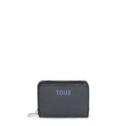 Porta-moedas preto New Dorp