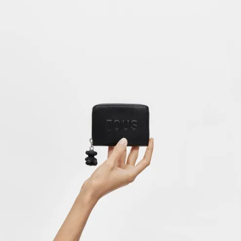 Porta-moedas preto TOUS La Rue New