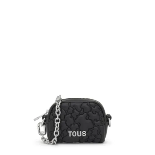 Porta-moedas preto TOUS Puffy Bear