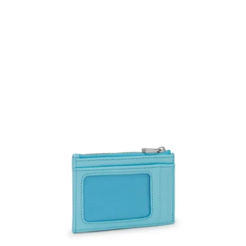 Porta-moedas/Porta-cartões azul New Dorp