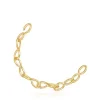 Pulseira Bent em prata vermeil