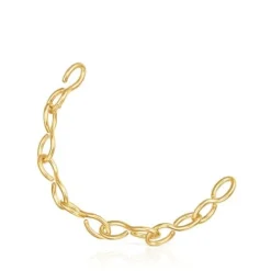 Pulseira Bent em prata vermeil