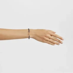 Pulseira com banho de ouro de 18 K sobre prata e sodalite TOUS MANIFESTO