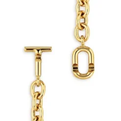 Pulseira corrente com banho de ouro de 18 K sobre prata TOUS MANIFESTO