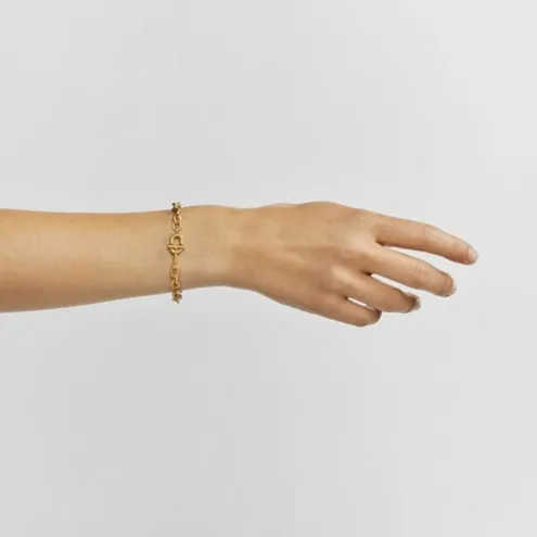 Pulseira corrente com banho de ouro de 18 K sobre prata TOUS MANIFESTO