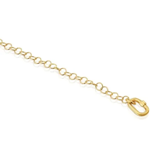 Pulseira corrente em ouro Hold Oval