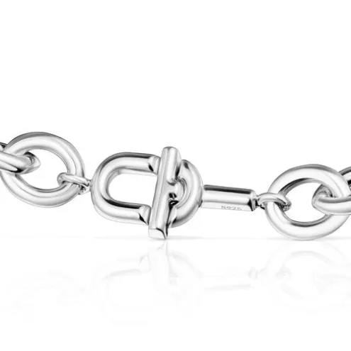 Pulseira corrente em prata 19 cm TOUS MANIFESTO